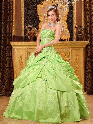 Spring Green Quinceanera Dresses